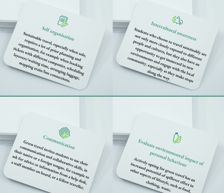 Repository of green competences in the pipeline