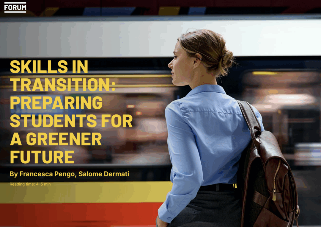 Green skills featured in the EAIE 2025 Winter Forum