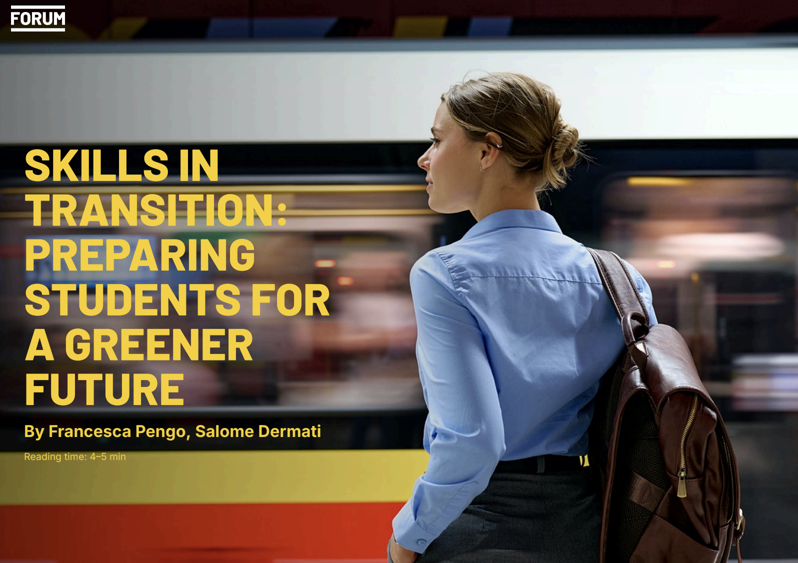 Green skills featured in the EAIE 2025 Winter Forum
