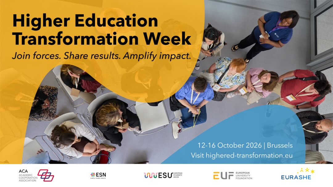 Join SET at the Higher Education Transformation Week in Brussels