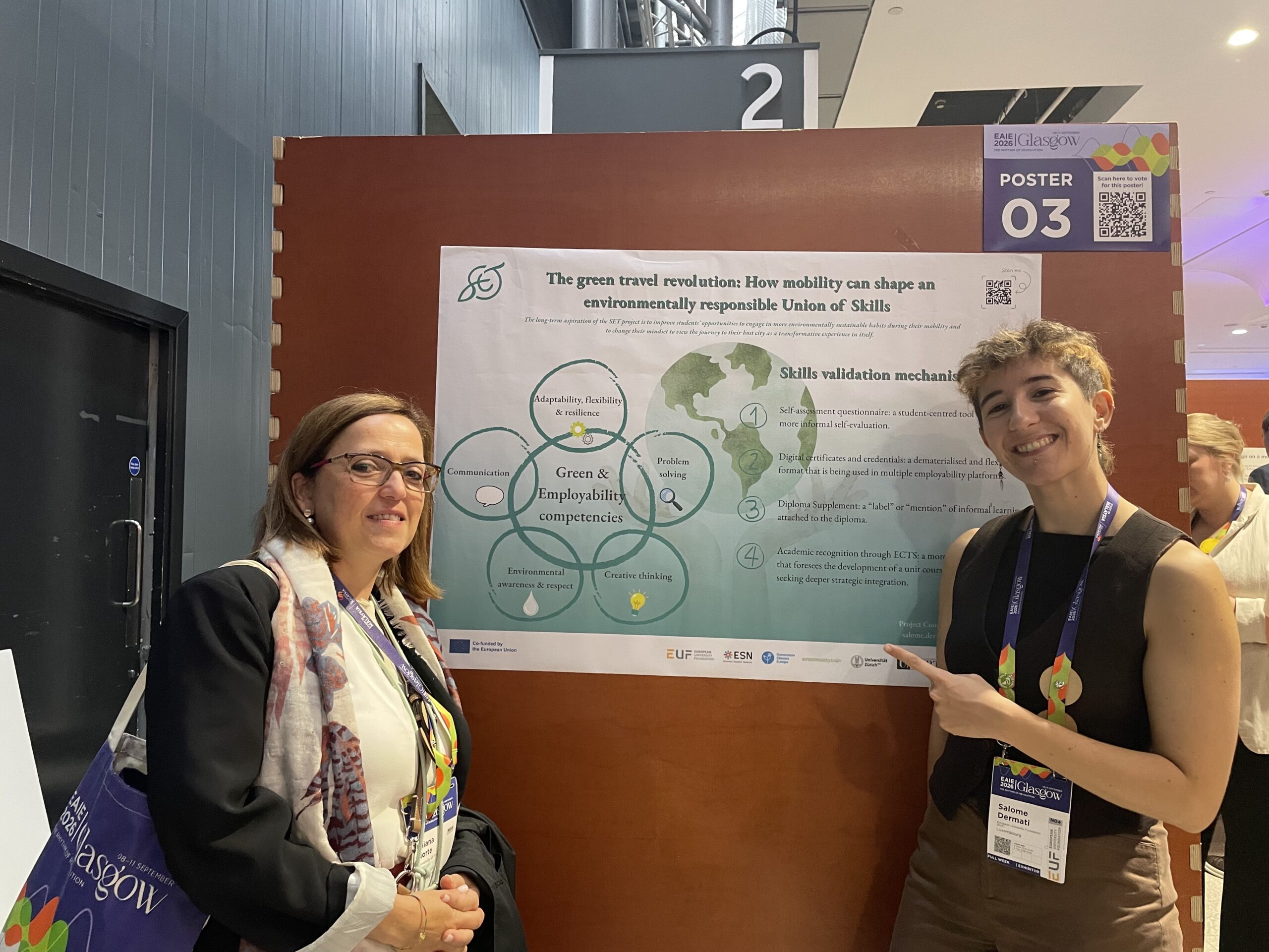SET at EAIE 2026 poster
